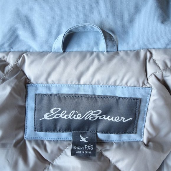 Eddie Bauer Women's Premium 550 Fill Goose Down Coat Size Petite XS - Picture 6 of 12